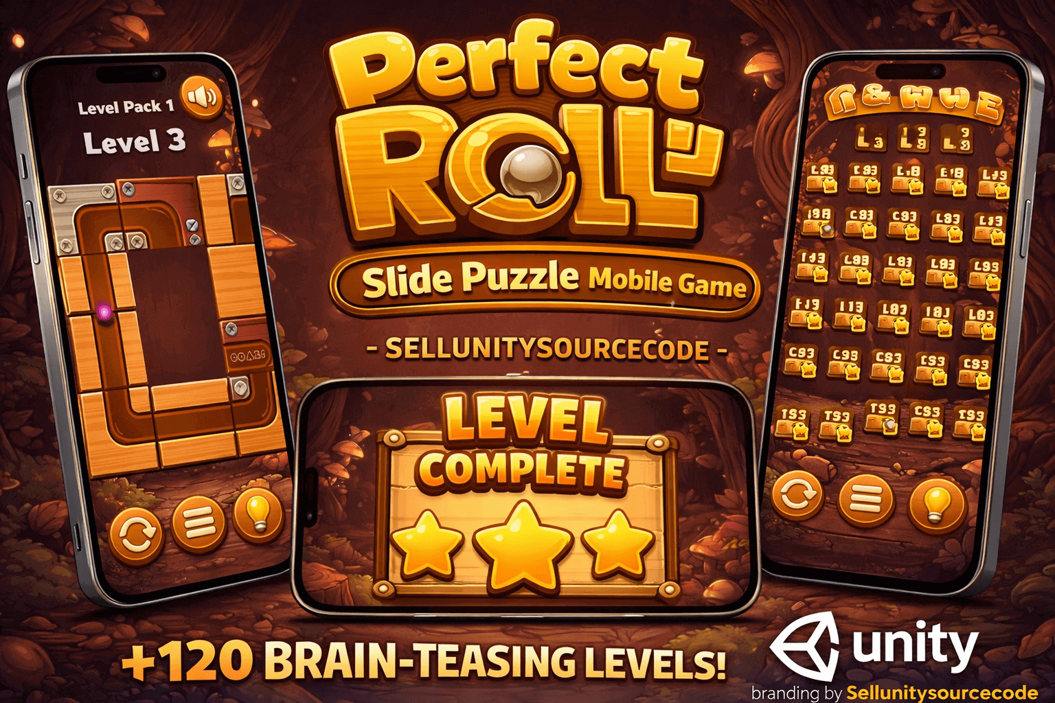 Perfect Roll - Slide Puzzle Mobile Game
