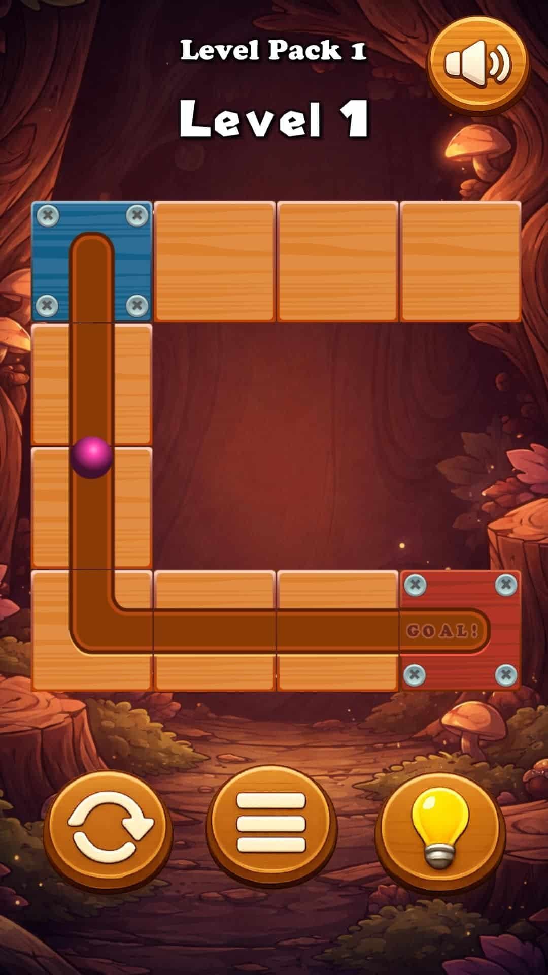 Perfect Roll - Slide Puzzle Mobile Game screenshot 2