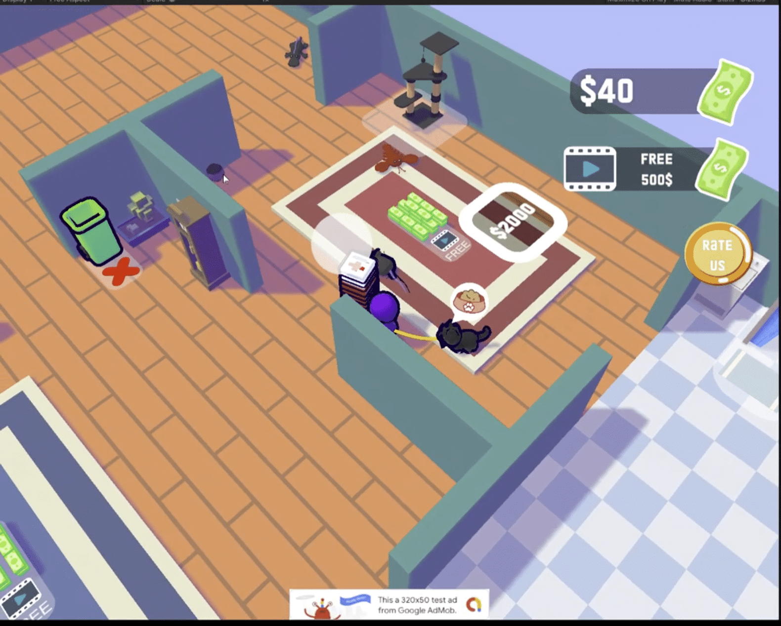 Pet Shelter Simulator in Unity | Full Source Code screenshot 3