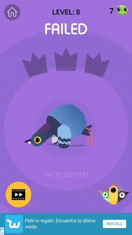 Pigeon Pop Unity Complete Game screenshot 5