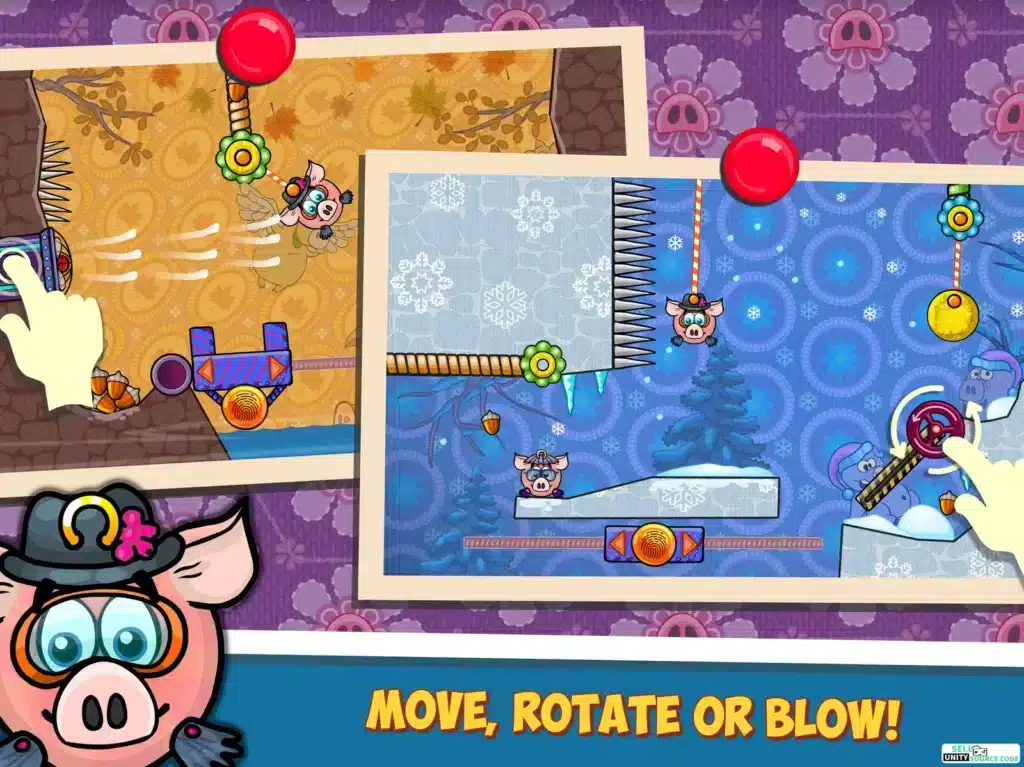 Piggy Wiggy SellUnitySourceCode screenshot 3