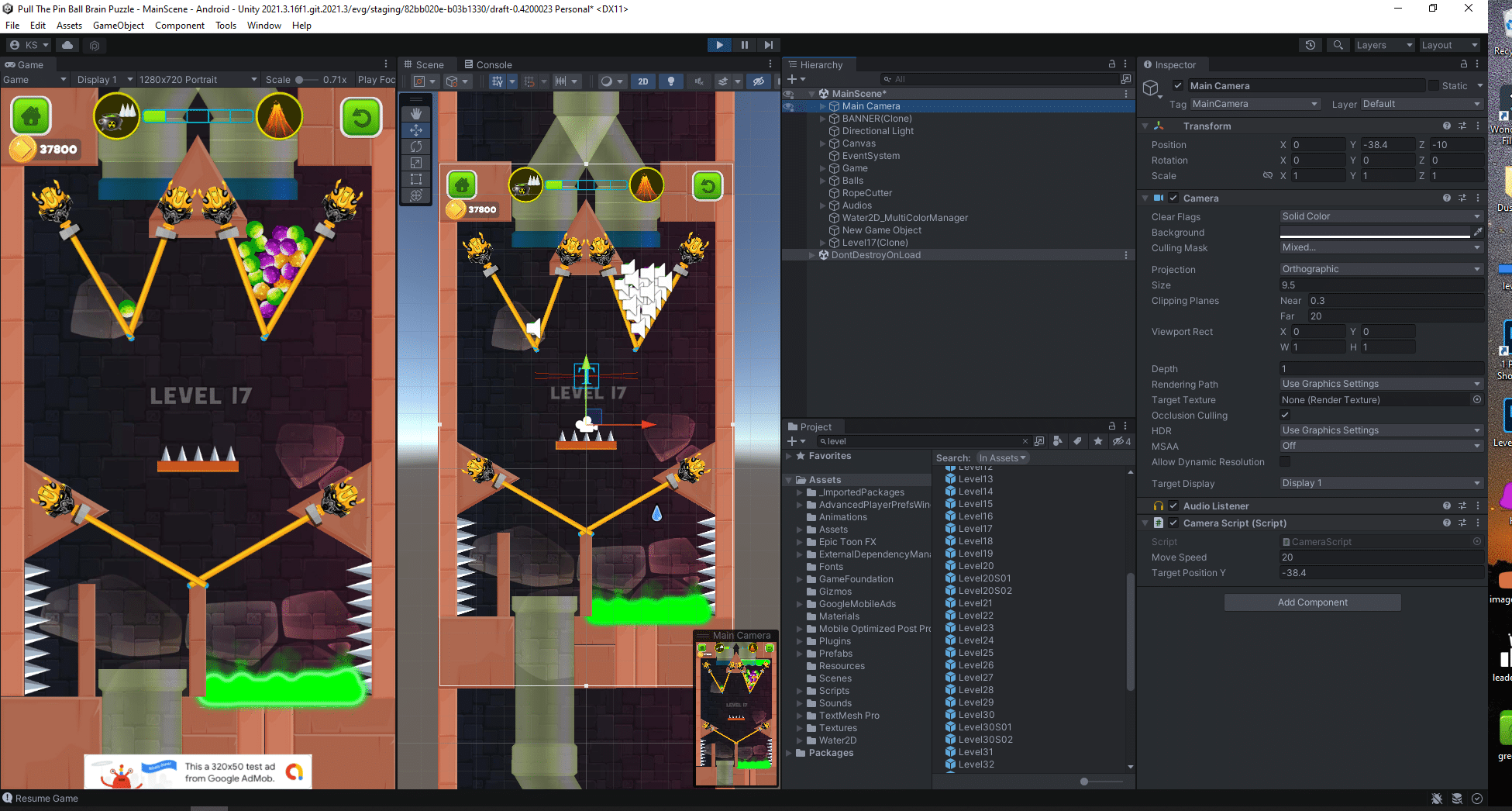 Pin Pulling Rescue Unity Complete Project screenshot 2