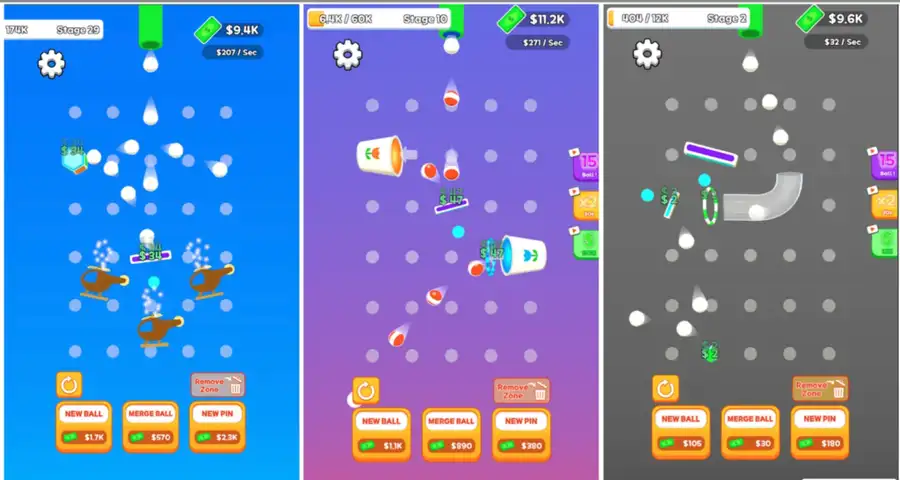 Pinball Pong! SellUnitySourceCode screenshot 2