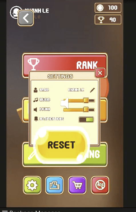 Ping Pong 2022 Unity sourcecode screenshot 3