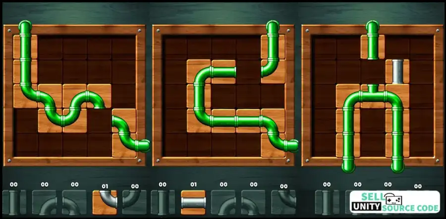 Pipe Puzzler: Flow Master SellUnitySourceCode screenshot 3