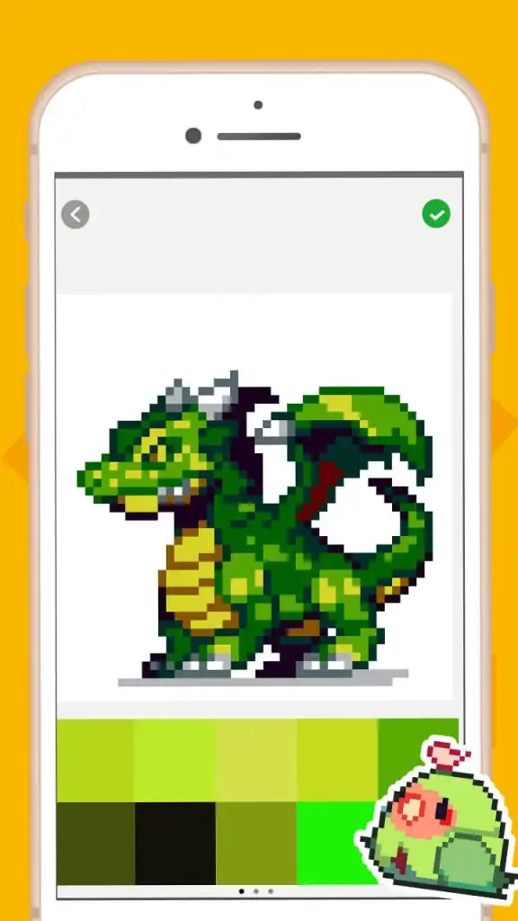 Pixel Art – Color By Number (Top Free Game) SellUnitySourceCode screenshot 4