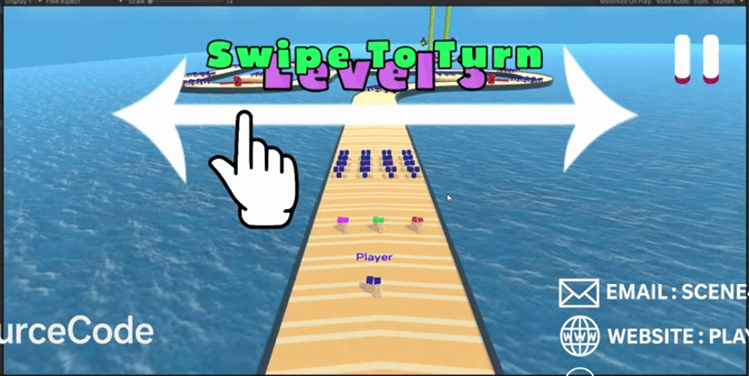 pixel man race – Unity Source Code