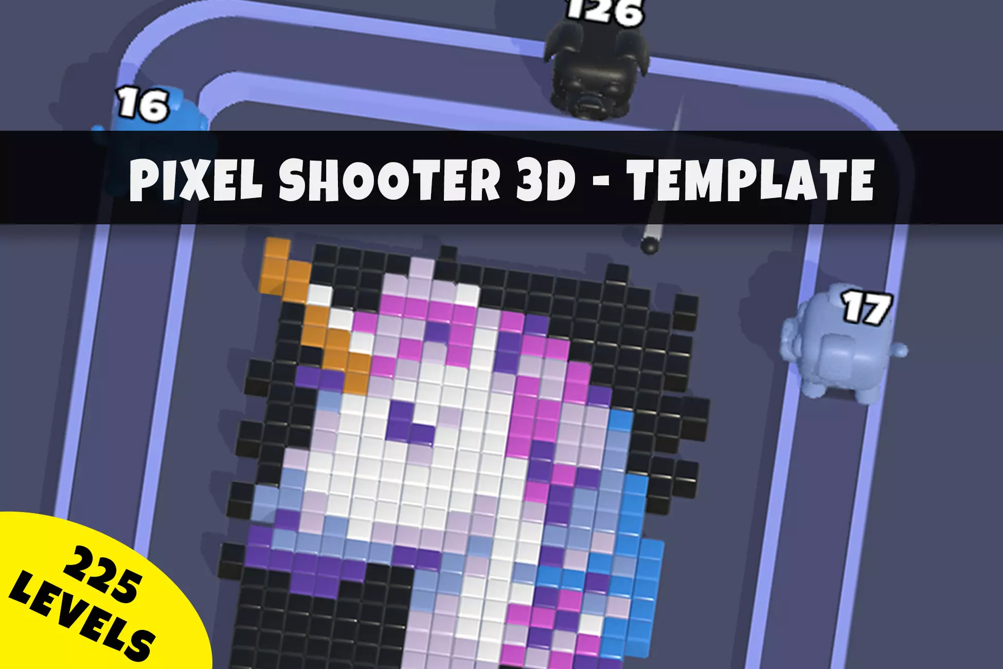 Pixel Shooter 3D Unity New Game screenshot 5