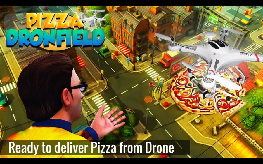 Pizza Dronfield Delivery Simulator 64bit AAB+App SellUnitySourceCode screenshot 2