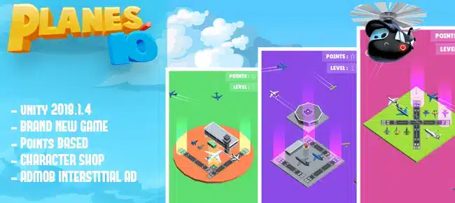 Planes.io – Rescue Plan: Air Traffic Control Game | SellUnitySourceCodef