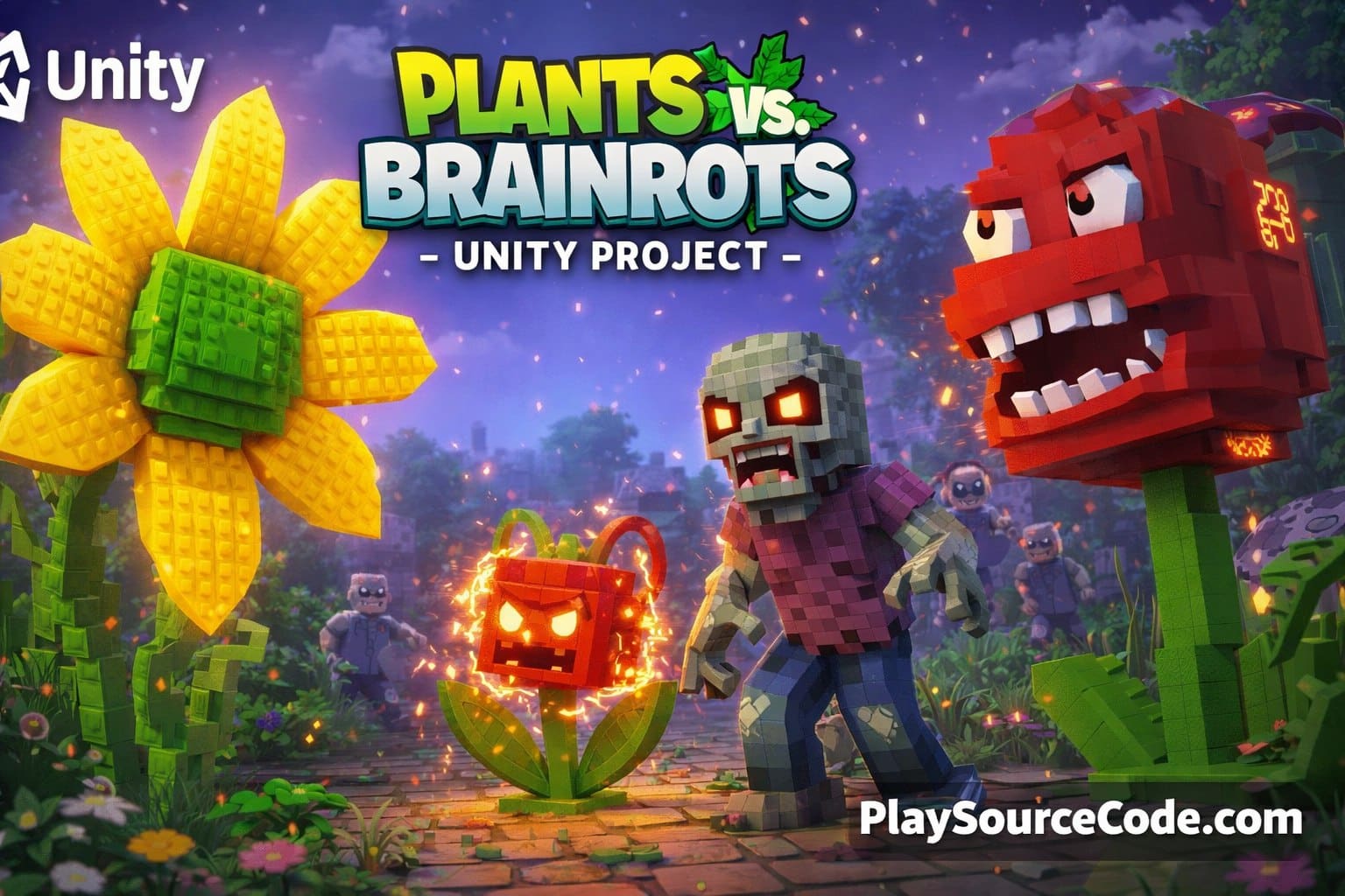 Plants Vs Brainrots – Unity Game Template screenshot 4