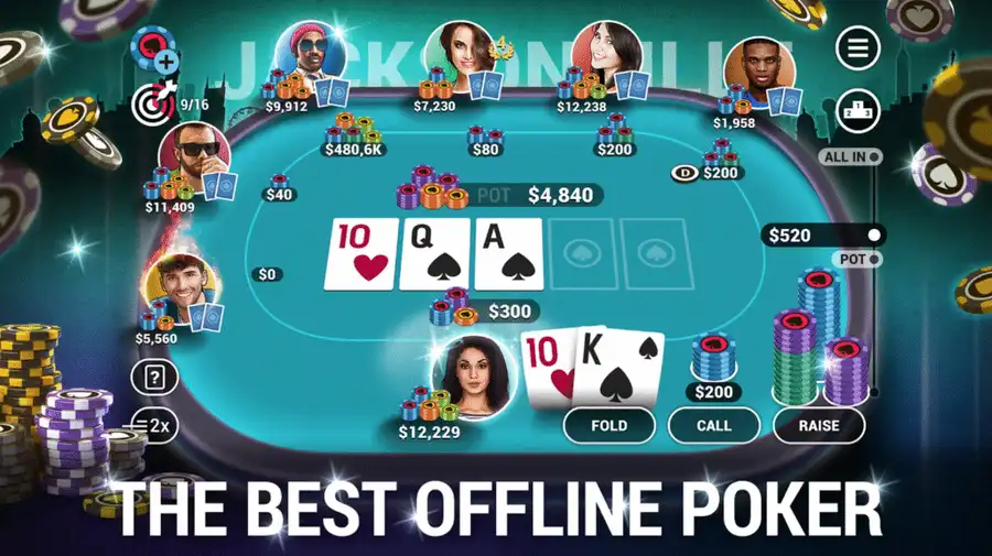 Poker World, Offline TX Holdem screenshot 3