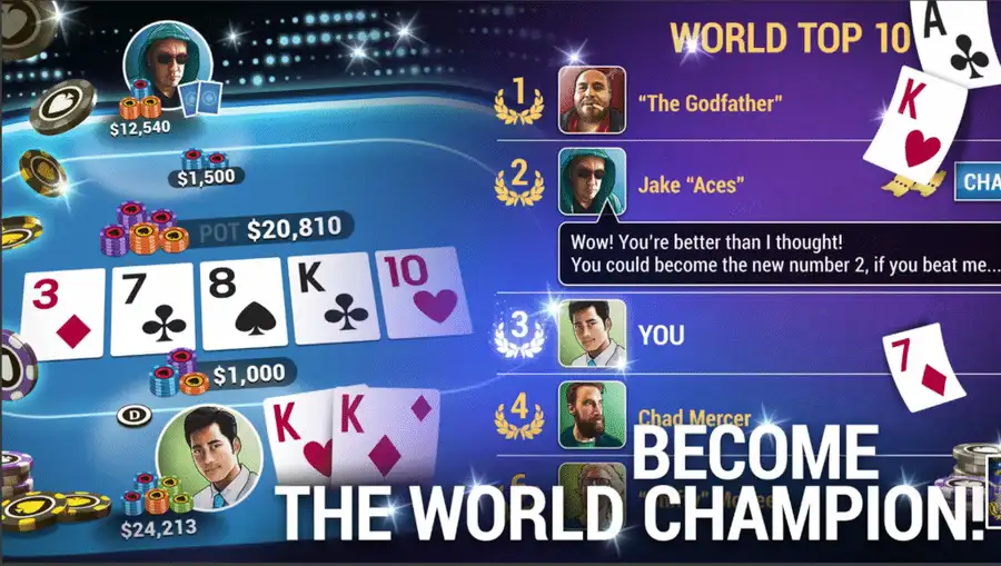 Poker World, Offline TX Holdem screenshot 5