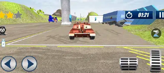 Police Vehicle Transport Jeep Tank Truck 2022 SellUnitySourceCode screenshot 2