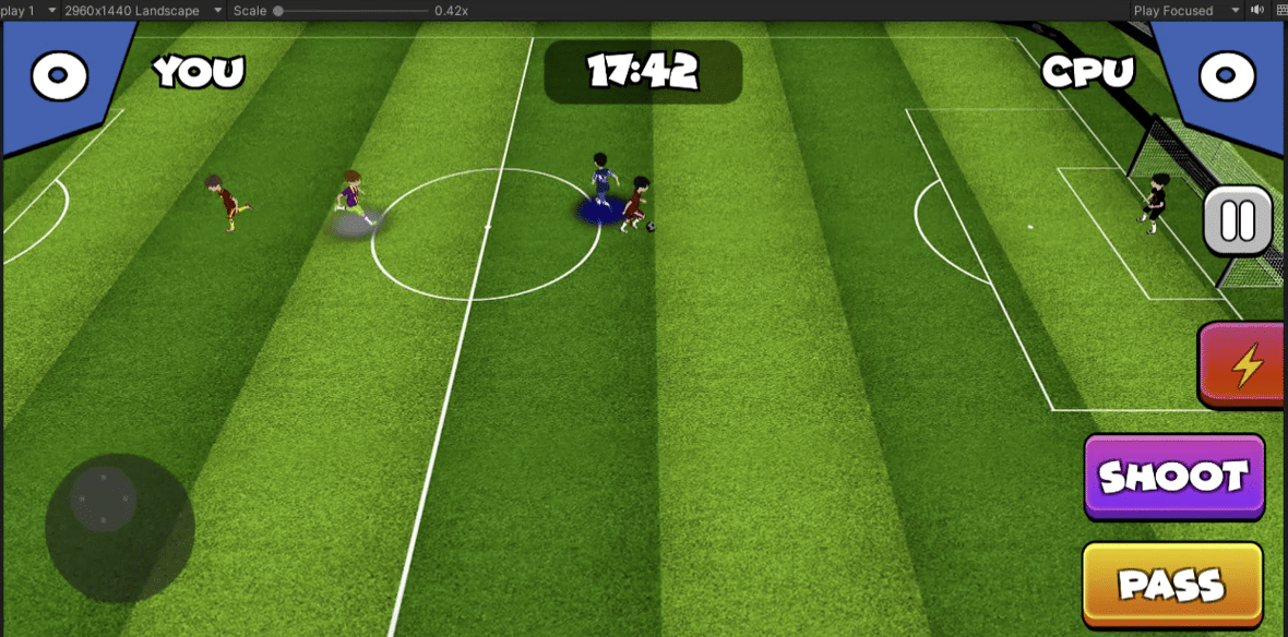 Power Football Unity Project Unity Sourcecode screenshot 5