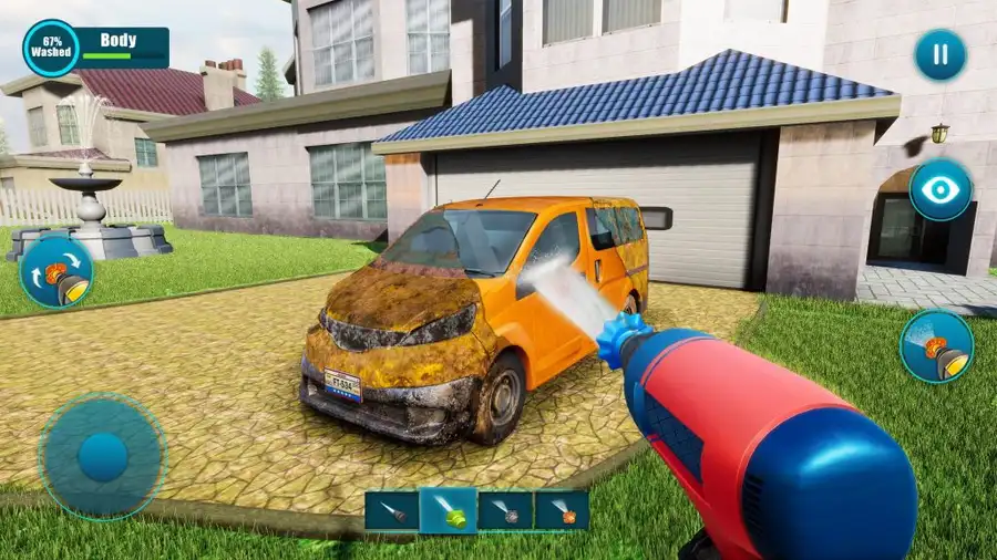 Power Washing Clean Simulator SellUnitySourceCode