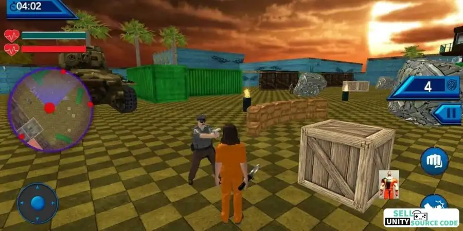 Prison Escape Hero – Addictive gameplay SellUnitySourceCode