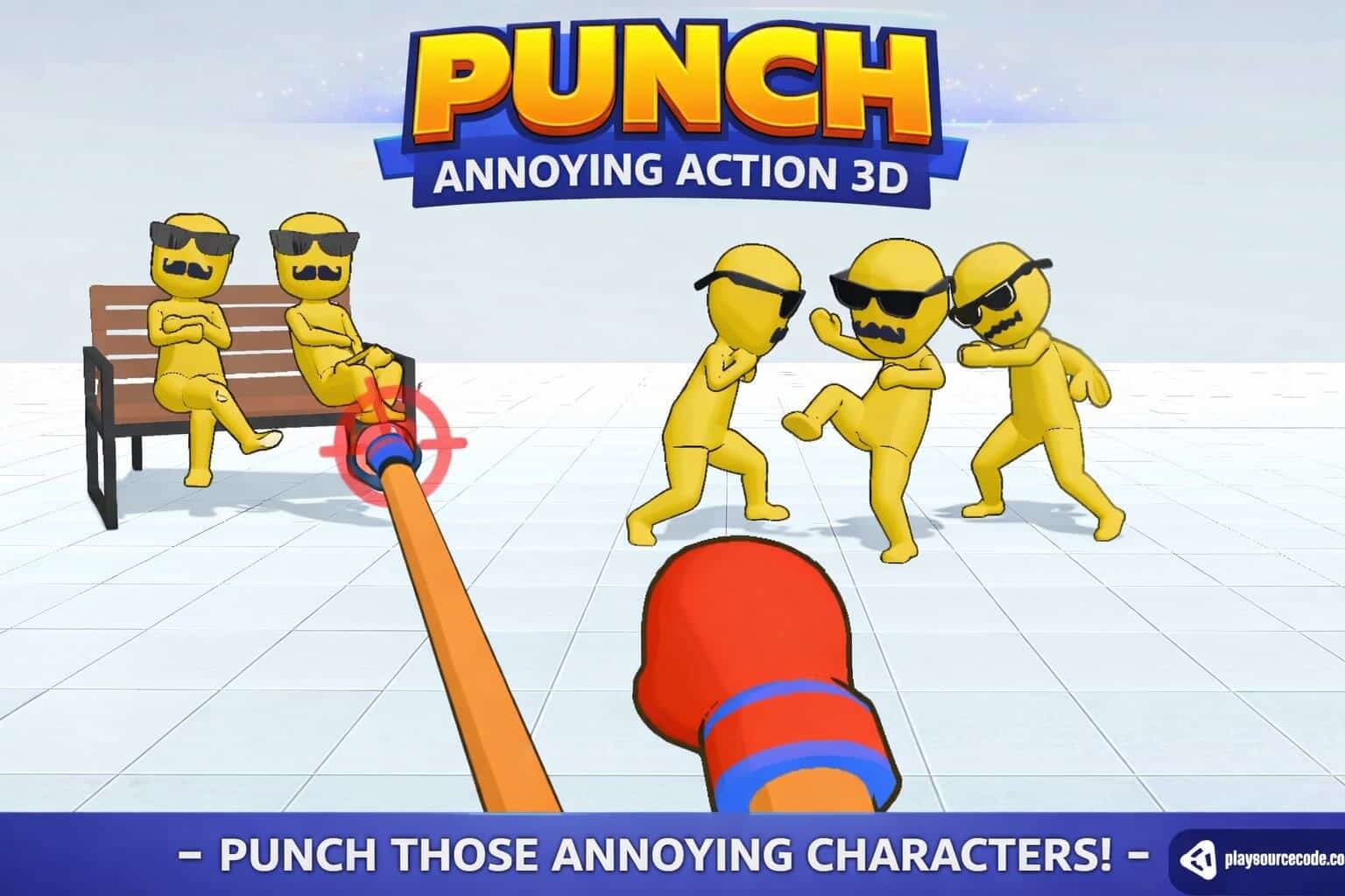 Punch Annoying Action 3D Unity Code