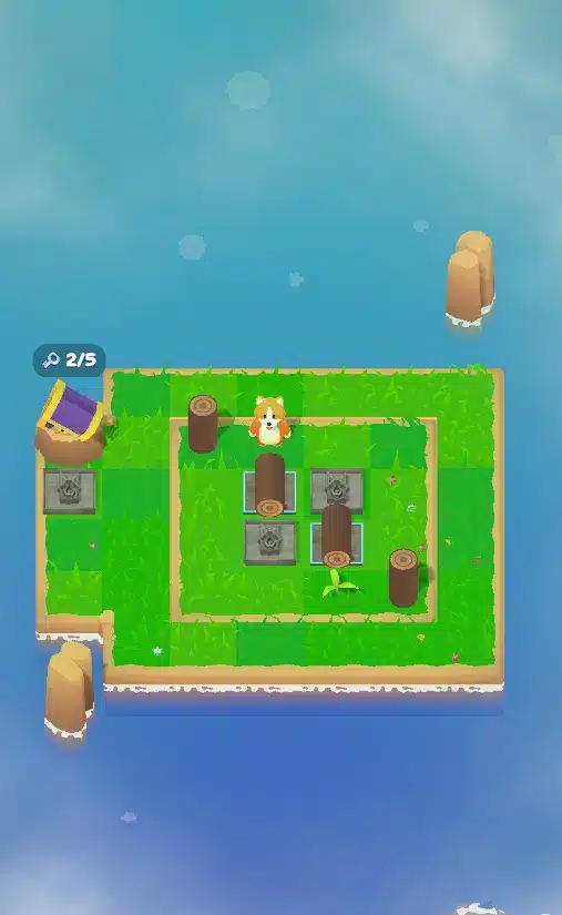 Push the Wood – Complete Pet Island Puzzle Game Project screenshot 2
