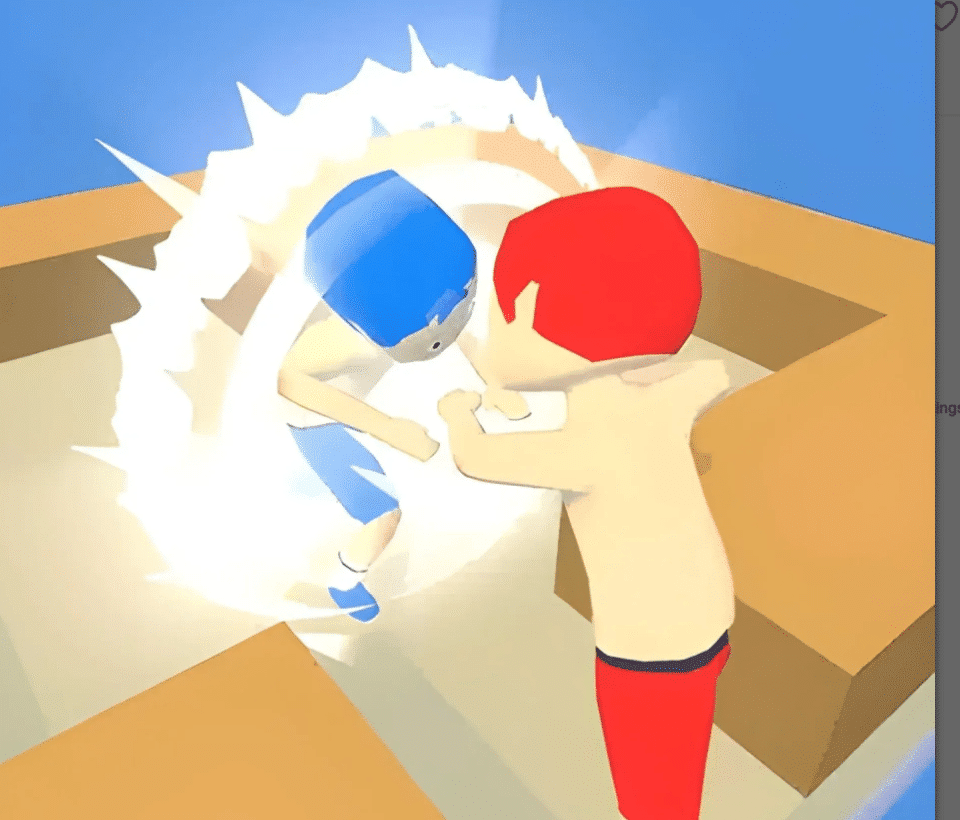 Pusher Boy – Hyper-Casual Physics Knockback Game screenshot 2