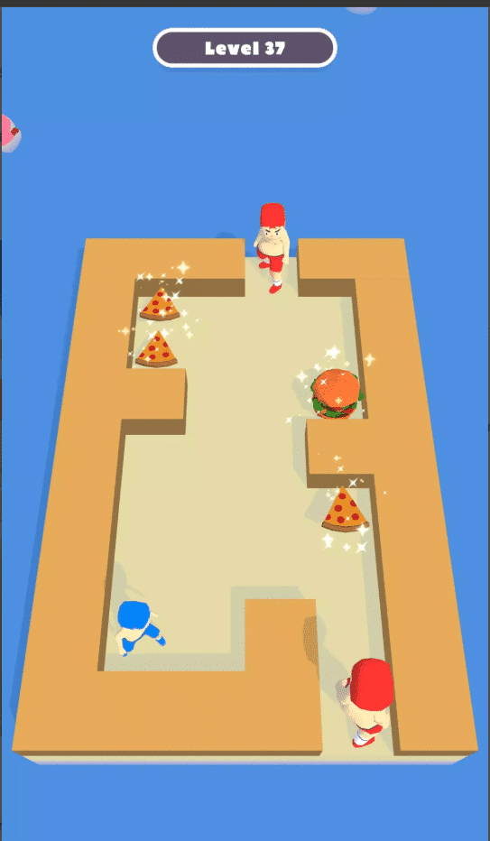 Pusher Boy – Hyper-Casual Physics Knockback Game screenshot 4
