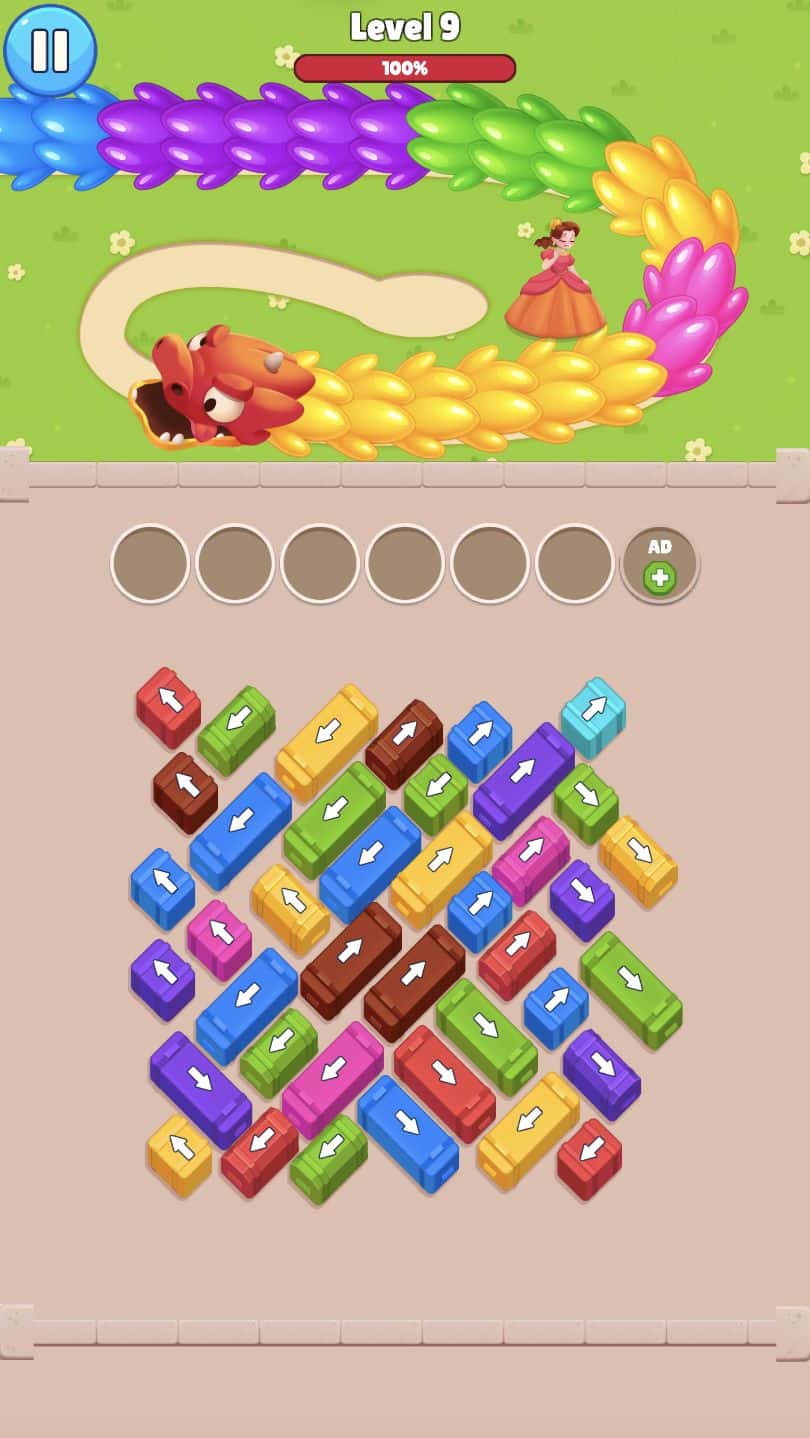 Queen Rescue - Dragon Puzzle Unity Source Code screenshot 3