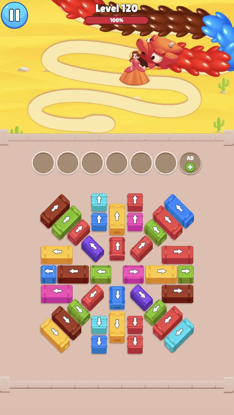 Queen Rescue - Dragon Puzzle Unity Source Code screenshot 5