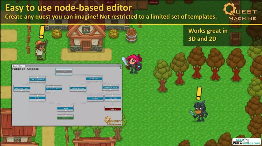 Quest Machine SellUnitySourceCode screenshot 4