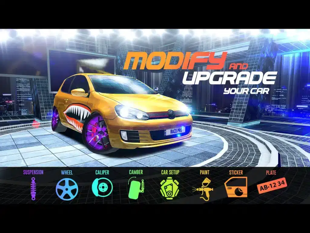 Race Pro: Speed Car Racer in Traffic | Unity 2022 | SellUnitySourceCode.com