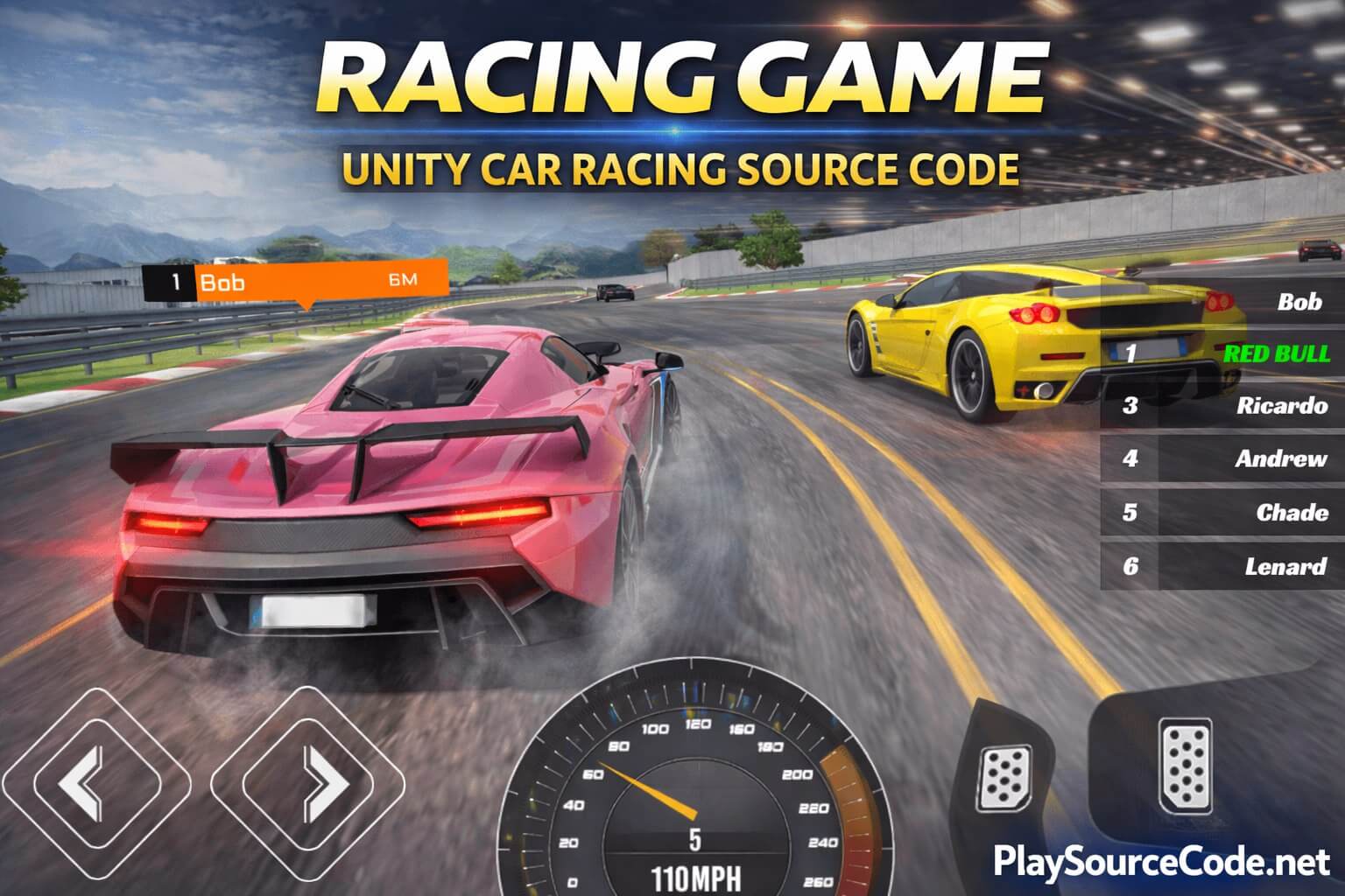 Racing Game Unity Car Racing Source Code