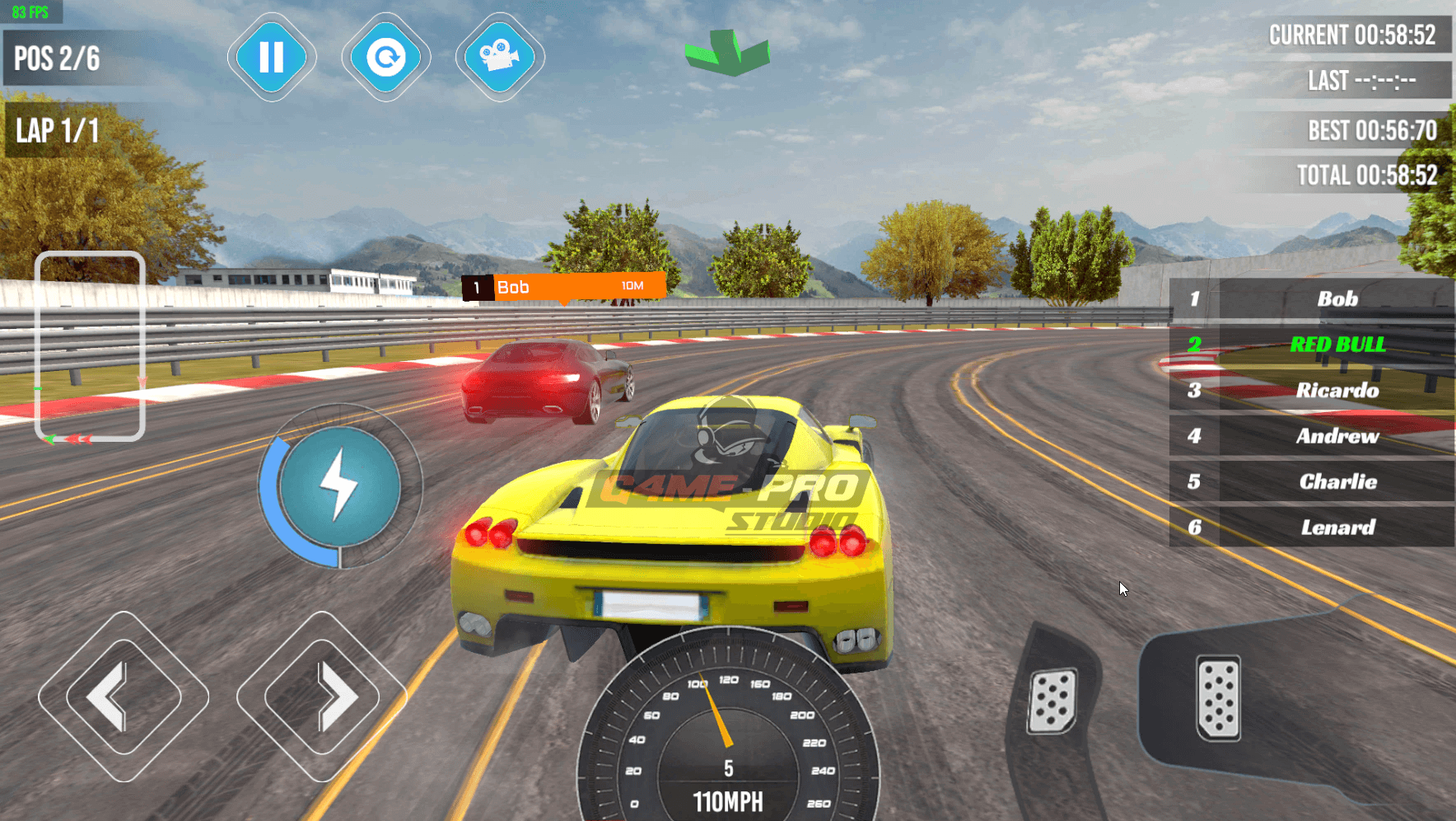 Racing Game Unity Car Racing Source Code screenshot 3