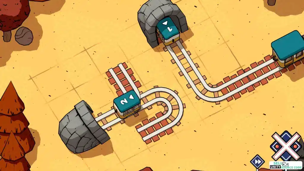 Railbound SellUnitySourceCode screenshot 3