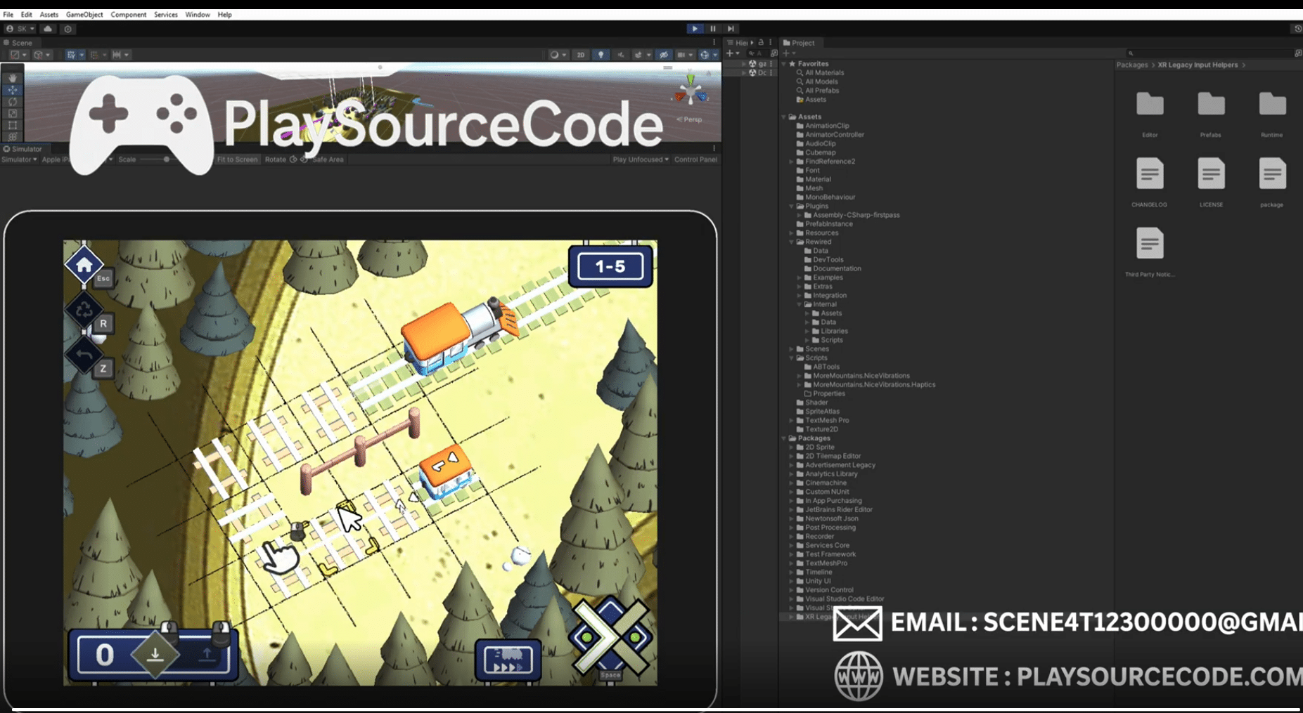 RailBound Unity Source Code: Ready to Publish Puzzle Train Game 2026 screenshot 5