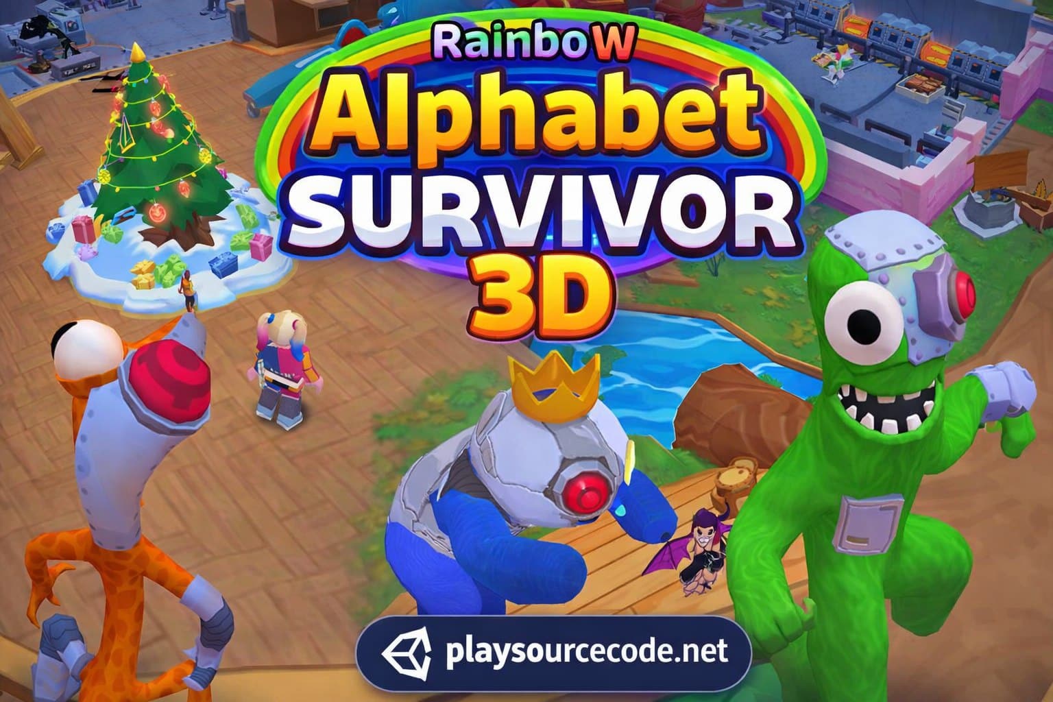 Rainbow Alphabet 3d Unity Game Code