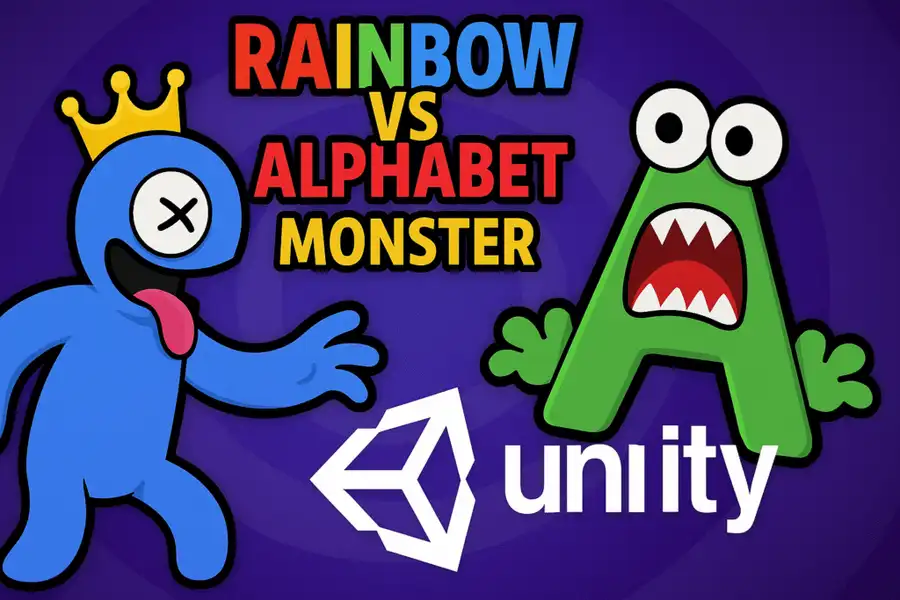 Rainbow Vs Alphabet: Monster