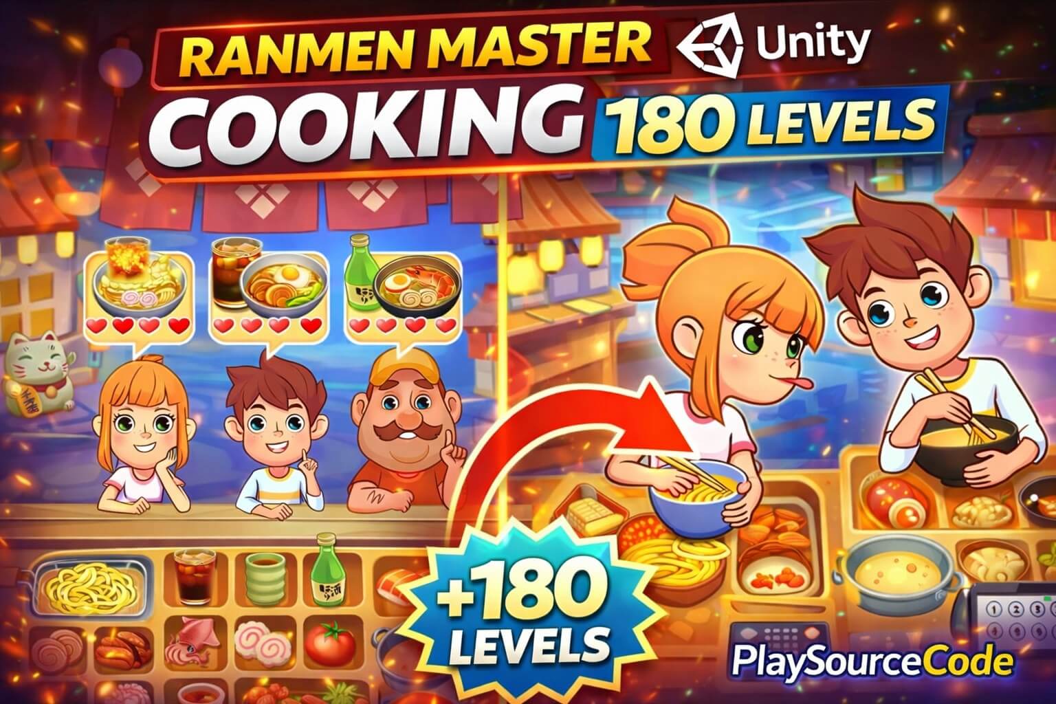Ranmen Master - Complete Unity Game