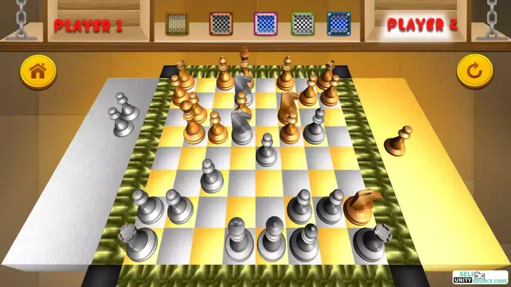 Real 3D Chess - 2 Player SellUnitySourceCode screenshot 5