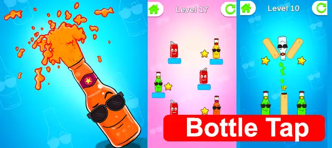 Real Bottle Tap Mania: Flip & Jump Challenge SellUnitySourceCode.com