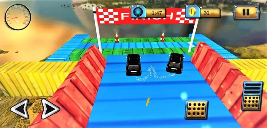 Real Chained Jeep Impossible Track 64 Bit Source SellUnitySourceCode screenshot 5