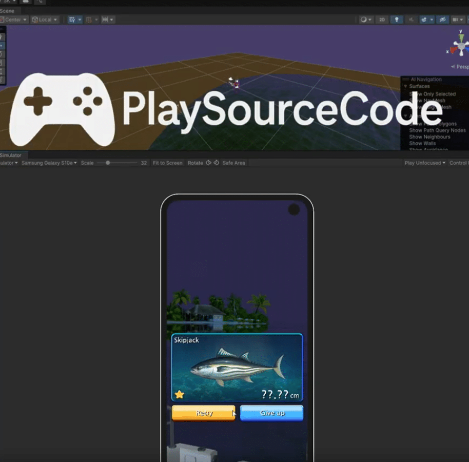 Real Fishing Master – Go Fish! Unity Source Code | Ready Mobile Game Template screenshot 5