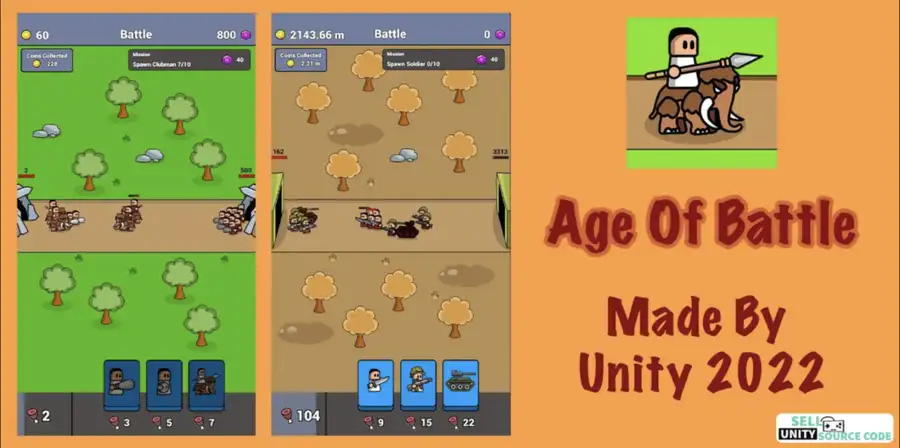 RealAge of Battle – Epic Strategy War Game Template – SellUnitySourceCode.com screenshot 3