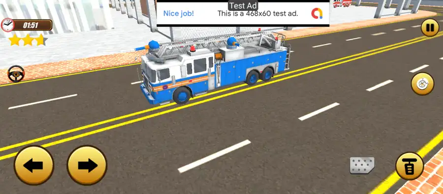 Rescue Fire Truck Simulator: Driving Game SellUnitySourceCode screenshot 3