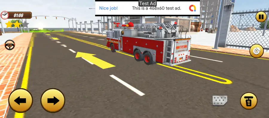 Rescue Fire Truck Simulator: Driving Game SellUnitySourceCode screenshot 4