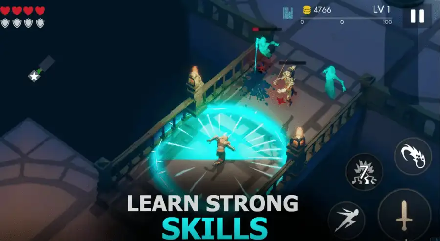 Restless Dungeon – Complete Hack & Slash RPG Game Project screenshot 4