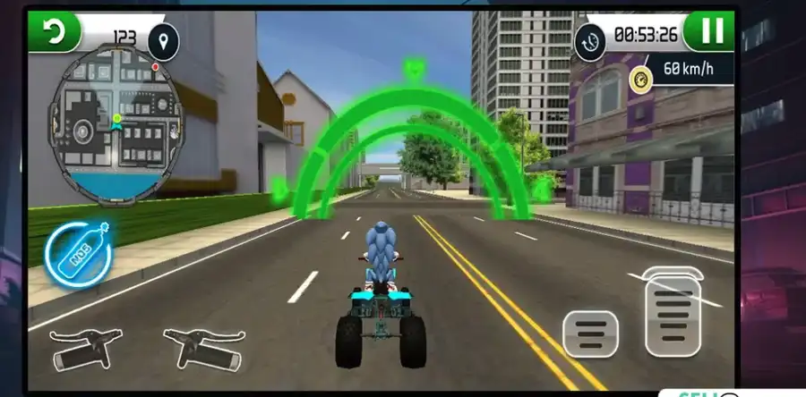 Rider Dash Motorcycle racing SellUnitySourceCode