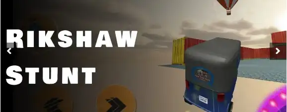 Rikshaw Stunt - SellUnitySourceCode screenshot 2