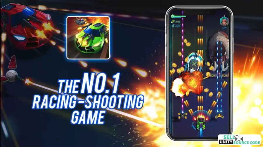 Road Rampage Racing & Shooting SellUnitySourceCode