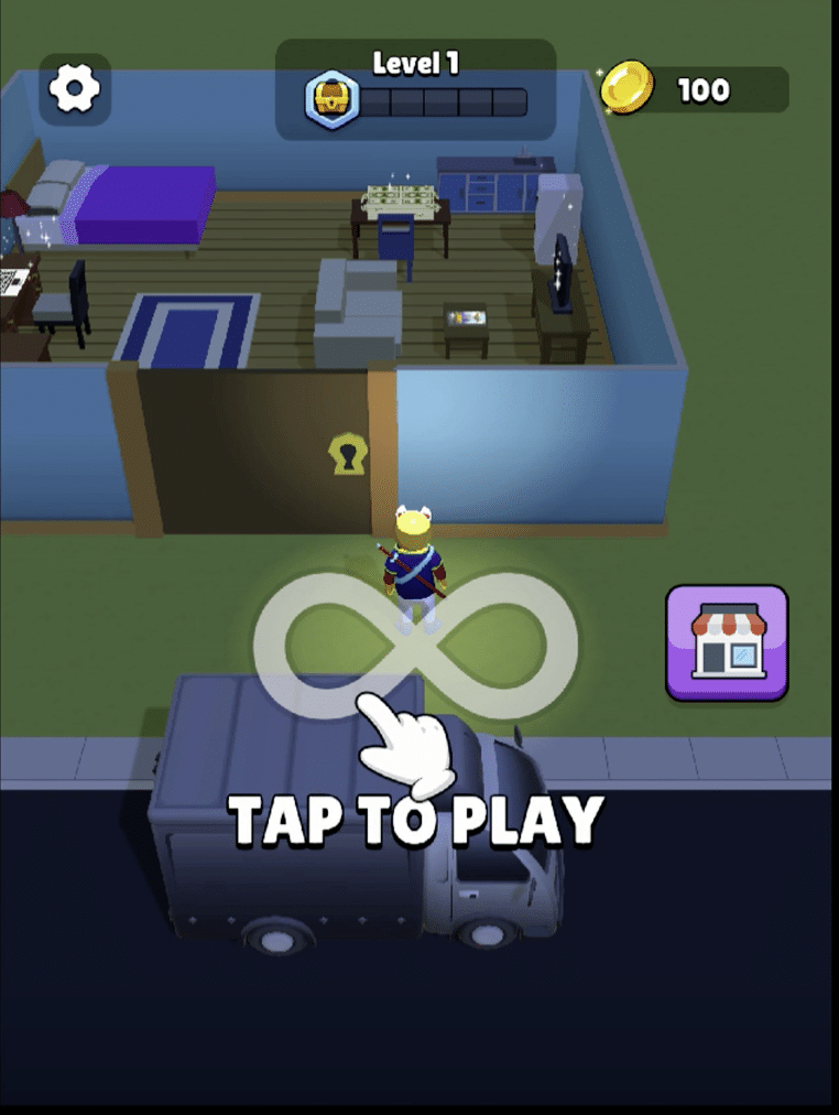 Rob Thief Escape police Unity sourcecode screenshot 3