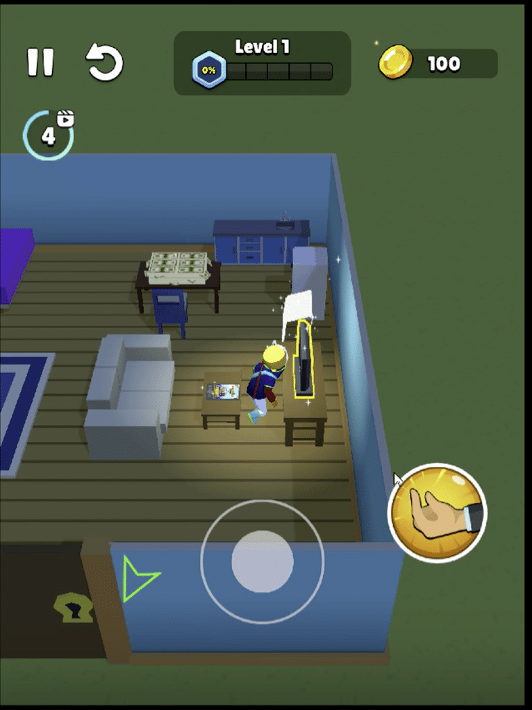 Rob Thief Escape police Unity sourcecode screenshot 4