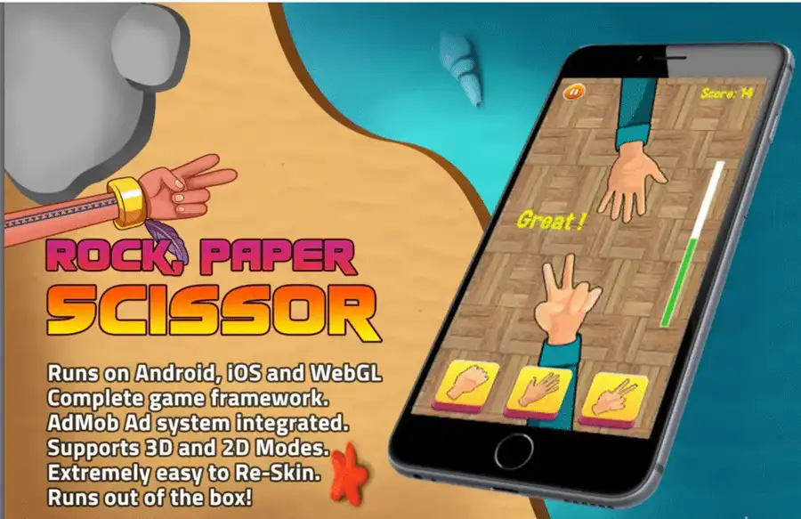 Rock Paper Scissor – Complete Unity Project